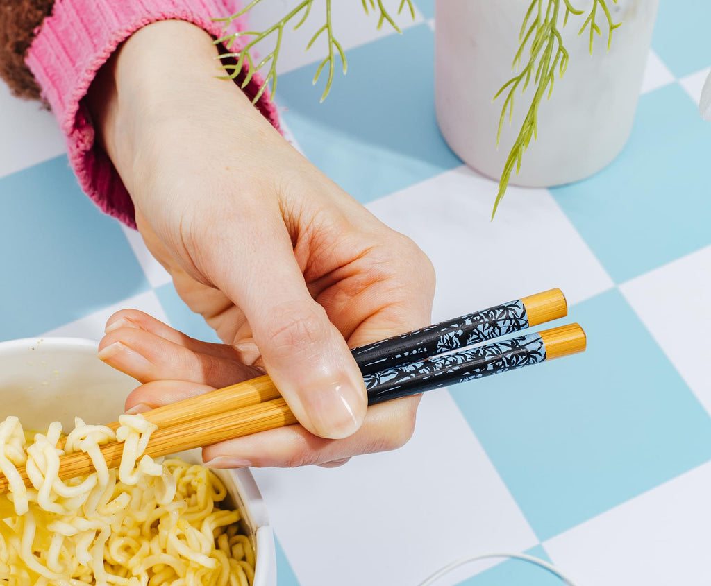 Avatar: The Last Airbender Aang and Appa Ceramic Ramen Bowl and Chopstick Set