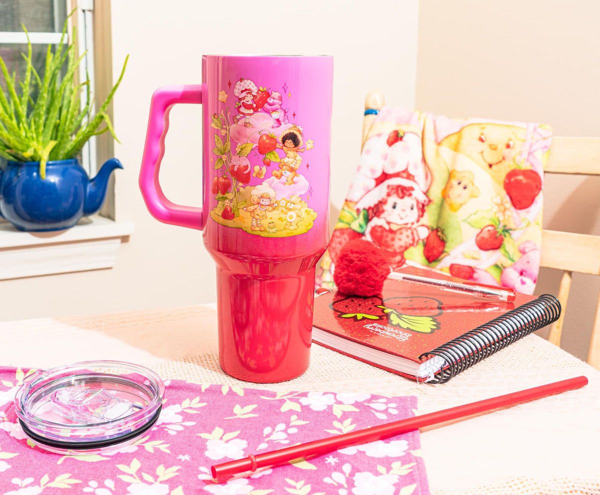 Care Bears x Strawberry Shortcake 40-Ounce Stainless Steel Tumbler