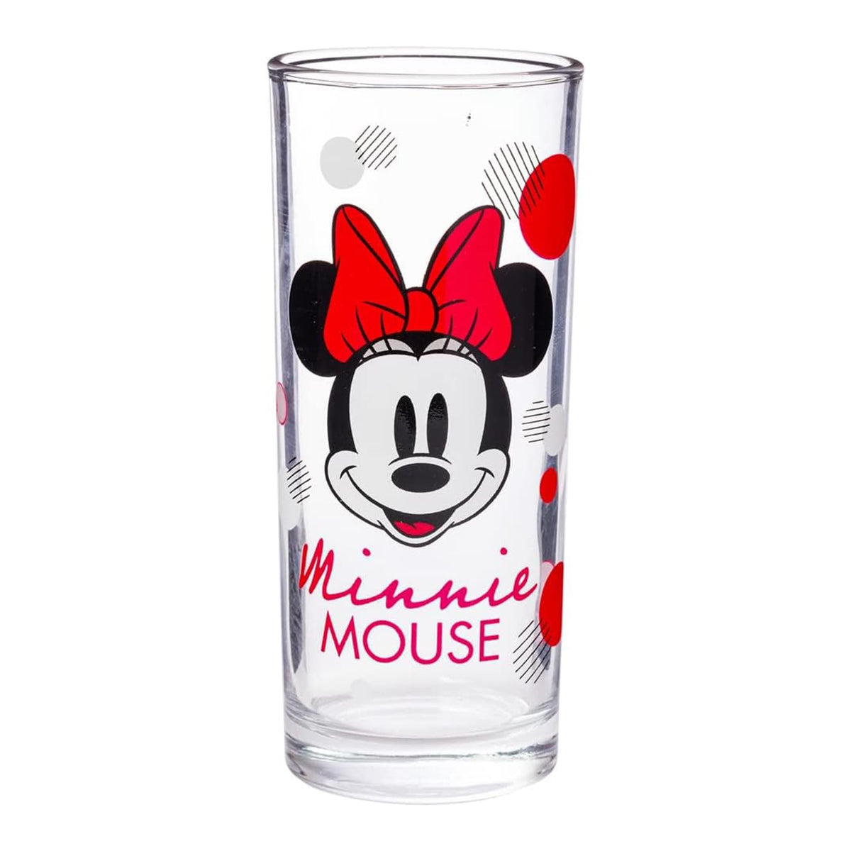 Disney Minnie Mouse 10-Ounce Glass Tumblers | Set Of 4