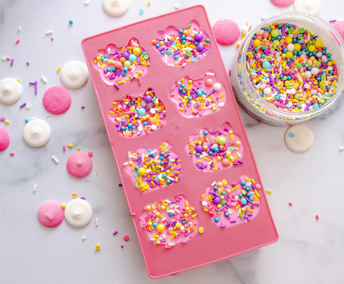 Sanrio Hello Kitty Hearts Silicone Ice Cube Tray | Makes 8 Cubes