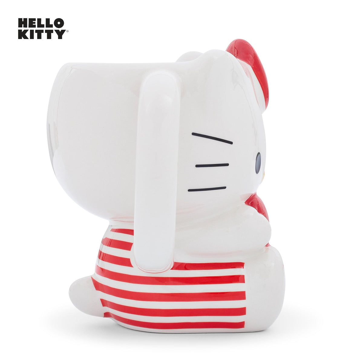 Sanrio Hello Kitty "Love" Sculpted Ceramic Mug | Holds 20 Ounces