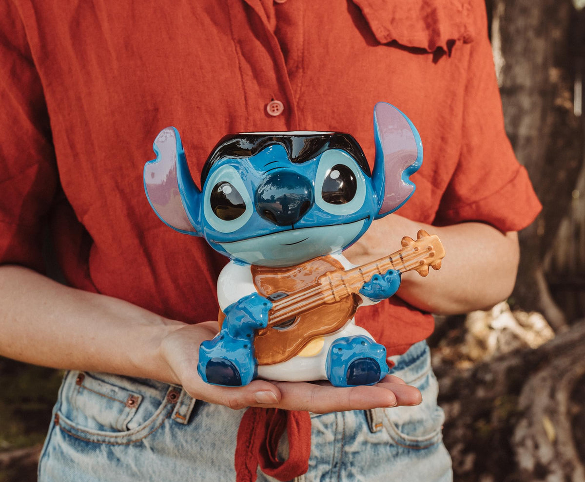 Disney Lilo & Stitch Elvis 20-Ounce Sculpted Ceramic Mug
