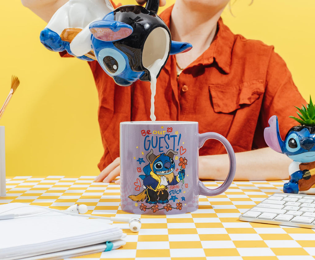 Disney Lilo & Stitch Elvis 20-Ounce Sculpted Ceramic Mug