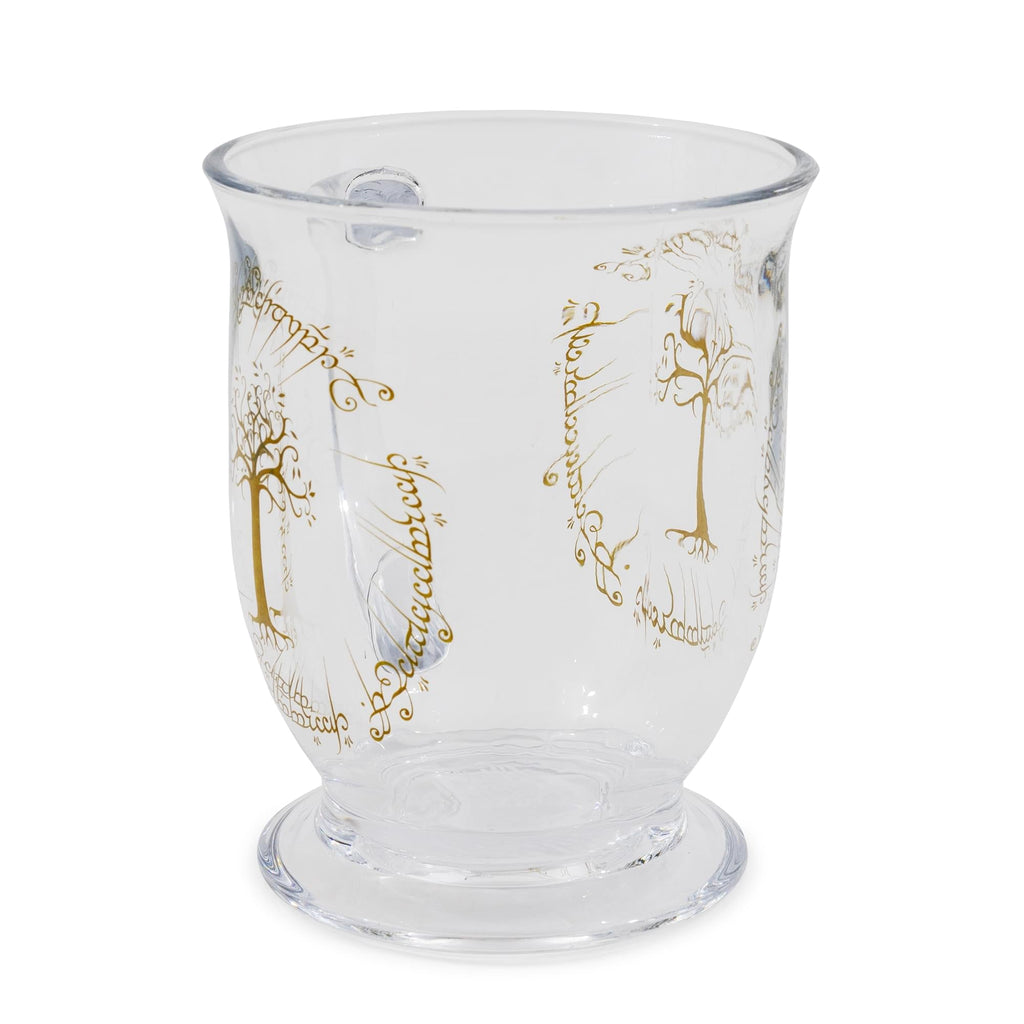 The Lord Of The Rings White Tree of Gondor Glass Mug | Holds 15 Ounces