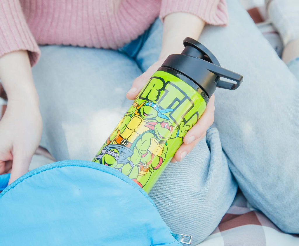 Teenage Mutant Ninja Turtles "Turtle Power" Stainless Steel Water Bottle