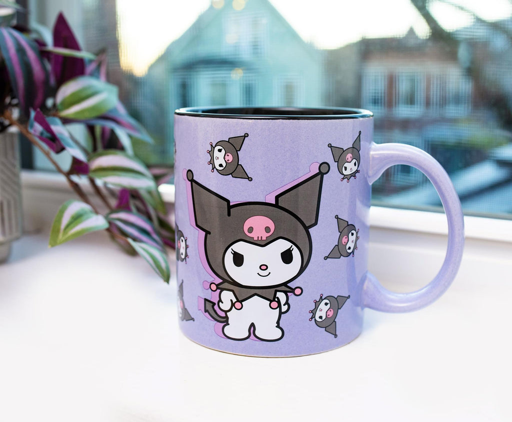 Sanrio Kuromi Purple Ceramic Mug | Holds 20 Ounces