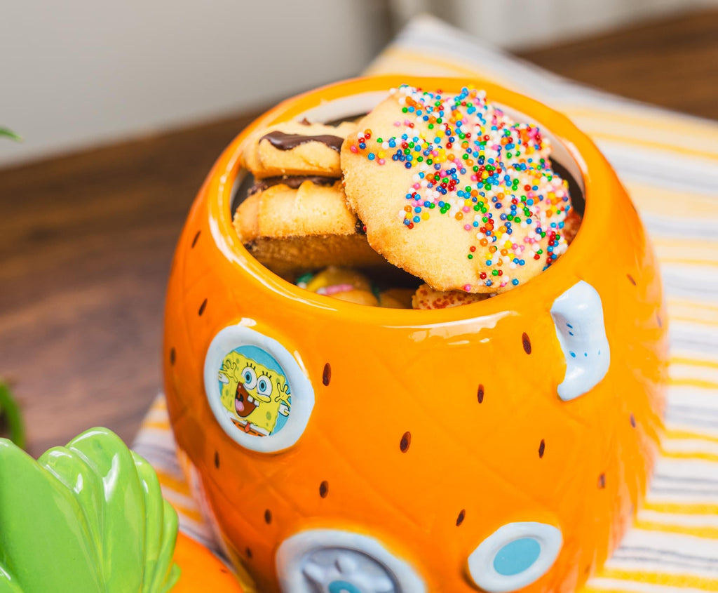 Nickelodeon SpongeBob SquarePants Pineapple House Sculpted Ceramic Snack Jar