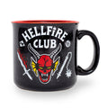 Stranger Things Hellfire Club Ceramic Camper Mug | Holds 20 Ounces