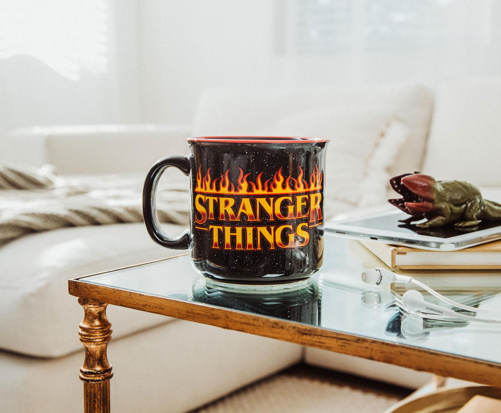 Stranger Things Hellfire Club Ceramic Camper Mug | Holds 20 Ounces