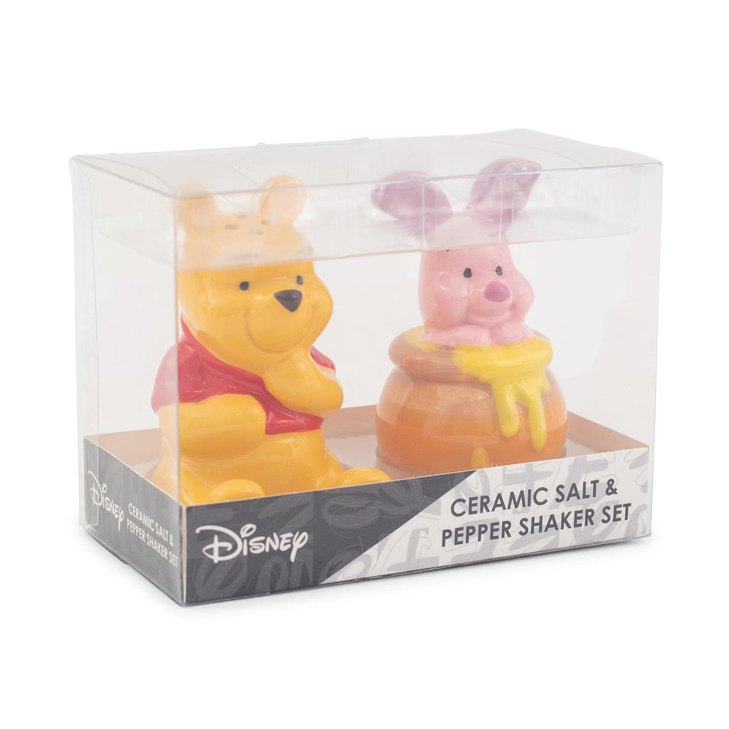 Disney Winnie The Pooh And Piglet Salt and Pepper Shakers | Set of 2