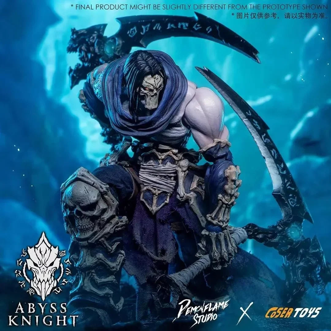 1/12th Scale Pemcvflame Studio X Cosertoys Darksiders 2 Death Movable Model Gk Toy Collect Abyss Knight Ad-005 Figure