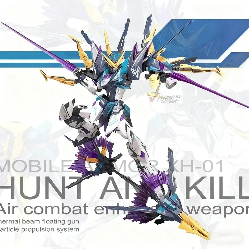1/100 Snaa Super Model Hunter Falcon Soul Awakening Assembly Model Kit Action Figures Desktop Decoration Boy Surprise Gifts Toys