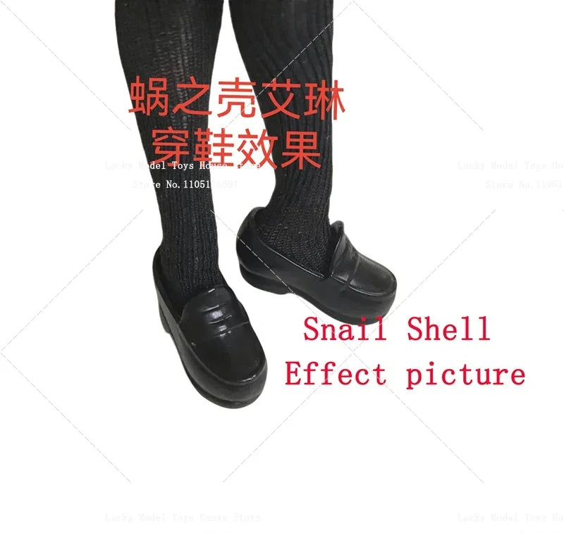1/12 Mobile Suit Girl High Slit Cheongsam Dress Mini Necklace Flat Bottom Loafer Shoes Toys Accessory For 6" Romankey Body