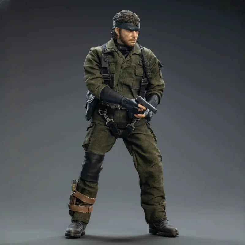 1/12 Scale Metal Gear Snake Action Figure - Viper Agent Kraken Studio Anime Model with Movable Joints for Collectors And Gifts