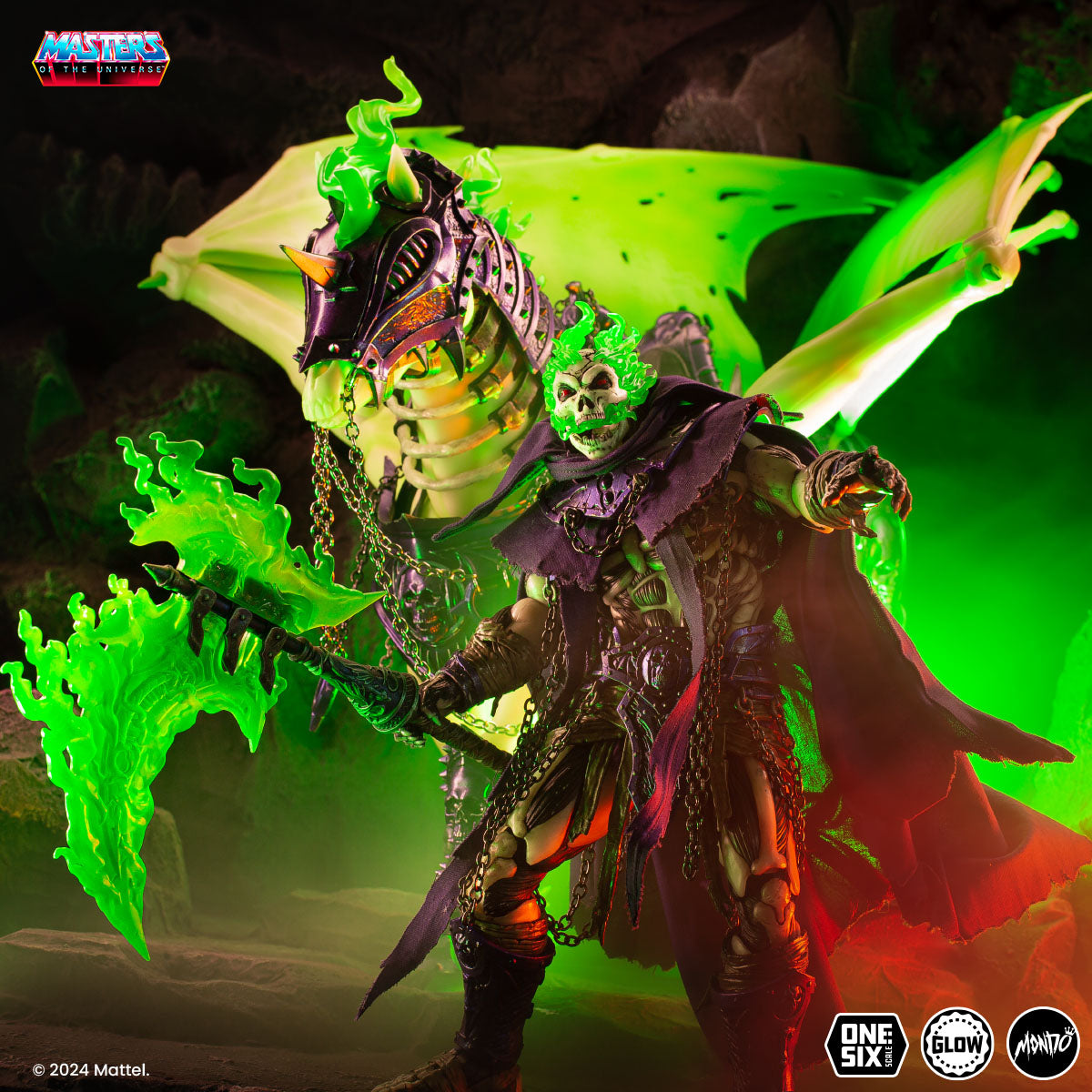 Masters of the Universe - Scare-Mare 1/6 Scale + Scare Glow Deluxe 1/6 Scale BUNDLE - Timed Edition