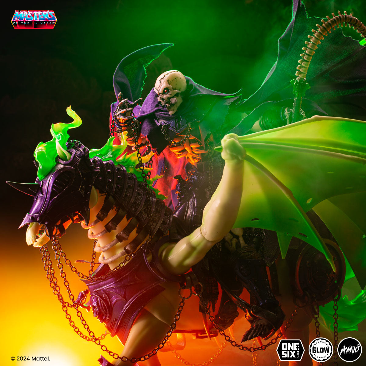 Masters of the Universe - Scare-Mare 1/6 Scale + Scare Glow Deluxe 1/6 Scale BUNDLE - Timed Edition