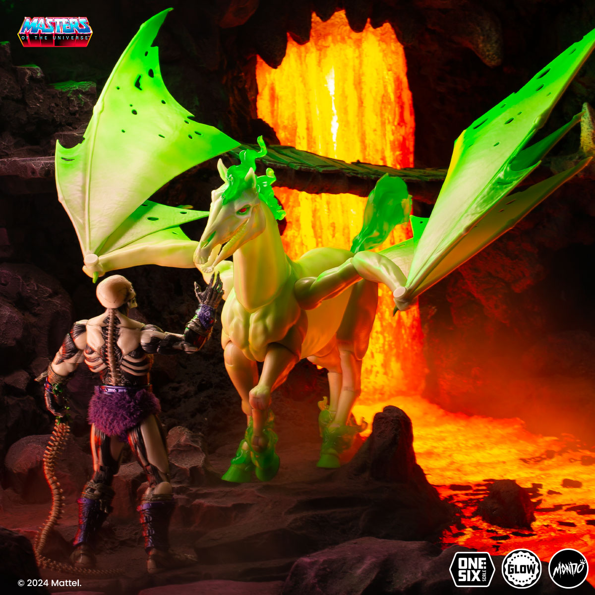 Masters of the Universe - Scare-Mare 1/6 Scale + Scare Glow Deluxe 1/6 Scale BUNDLE - Timed Edition