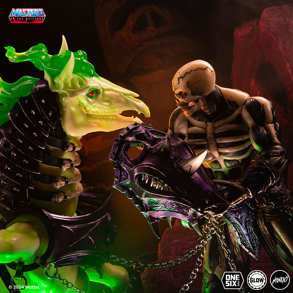 Masters of the Universe - Scare-Mare 1/6 Scale + Scare Glow Deluxe 1/6 Scale BUNDLE - Timed Edition