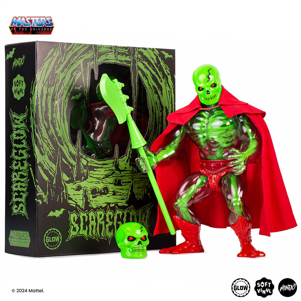 Masters of the Universe - Scareglow Soft Vinyl Figure - Necromancer Variant