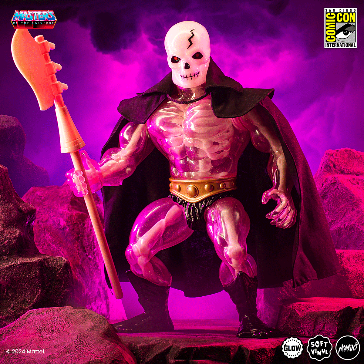 Masters of the Universe - Scareglow Soft Vinyl Figure - Cherry Blossom Glow In The Dark Variant
