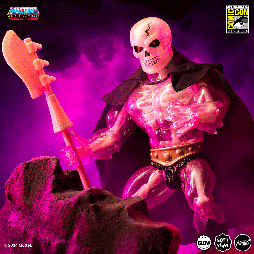Masters of the Universe - Scareglow Soft Vinyl Figure - Cherry Blossom Glow In The Dark Variant