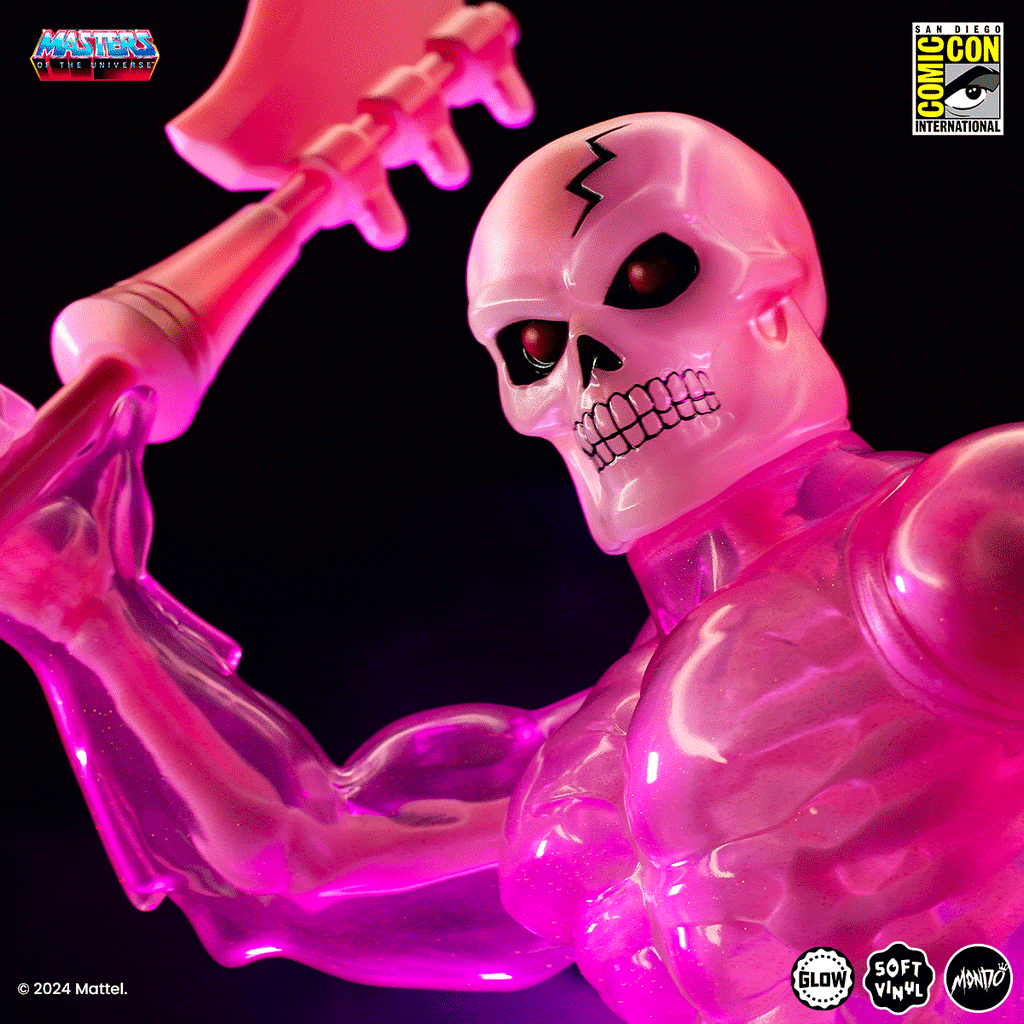 Masters of the Universe - Scareglow Soft Vinyl Figure - Cherry Blossom Glow In The Dark Variant