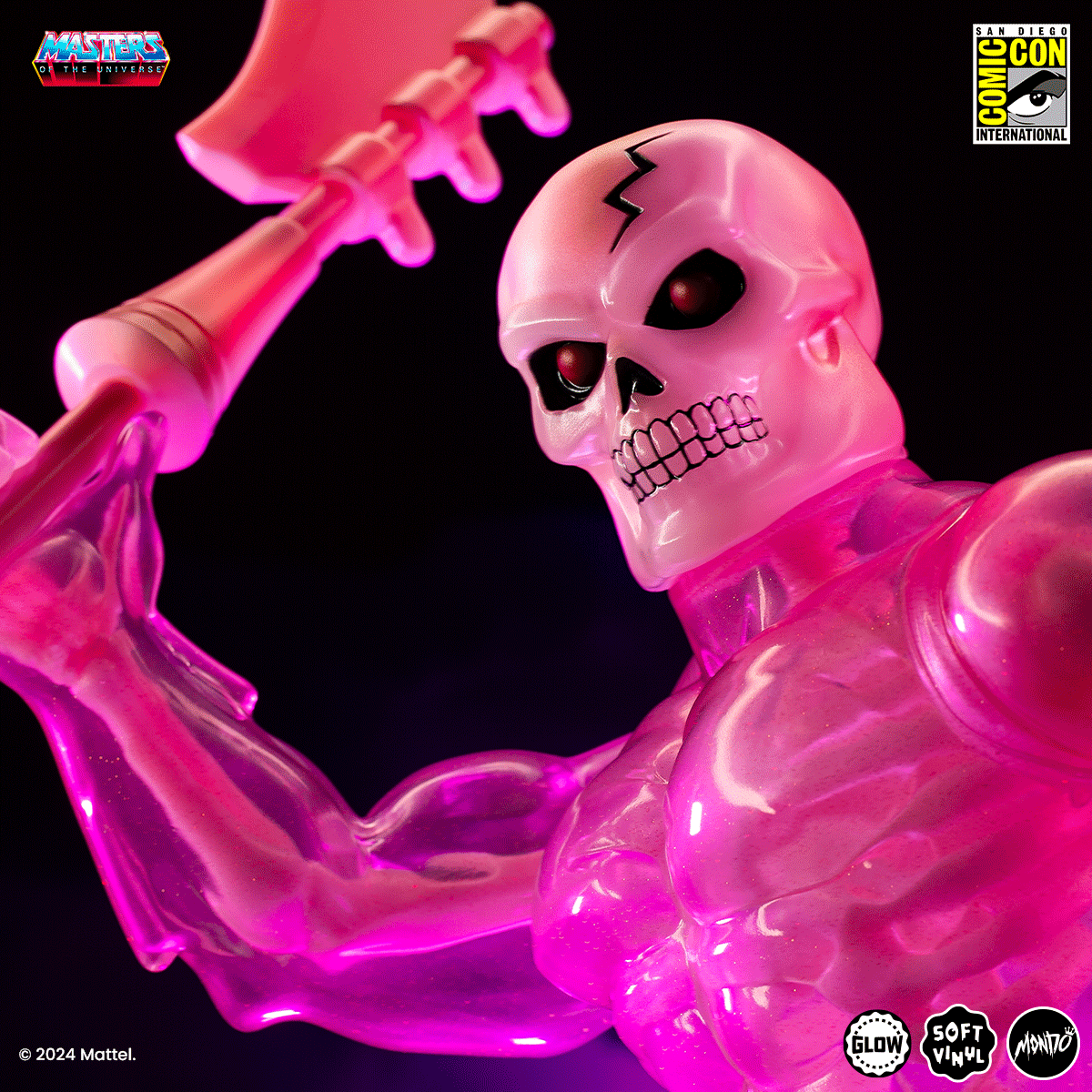 Masters of the Universe - Scareglow Soft Vinyl Figure - Cherry Blossom Glow In The Dark Variant