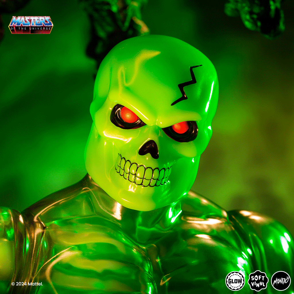 Masters of the Universe - Scareglow Soft Vinyl Figure - Necromancer Variant