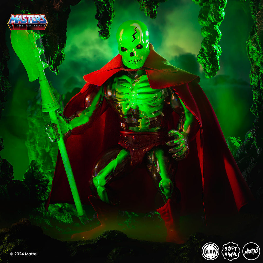 Masters of the Universe - Scareglow Soft Vinyl Figure - Necromancer Variant