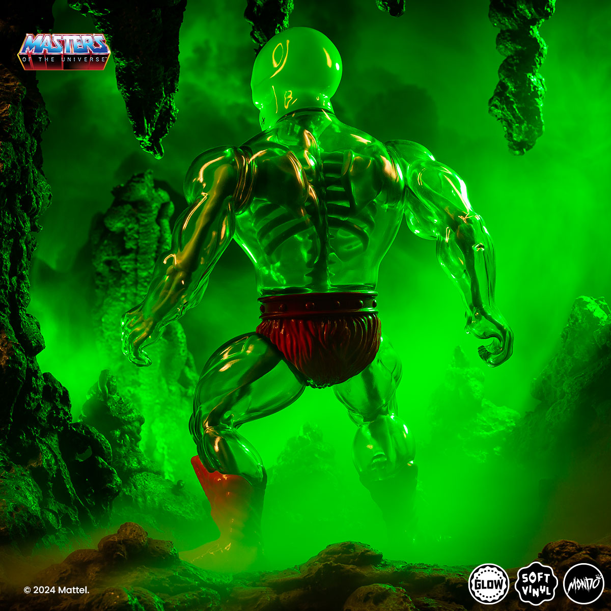Masters of the Universe - Scareglow Soft Vinyl Figure - Necromancer Variant