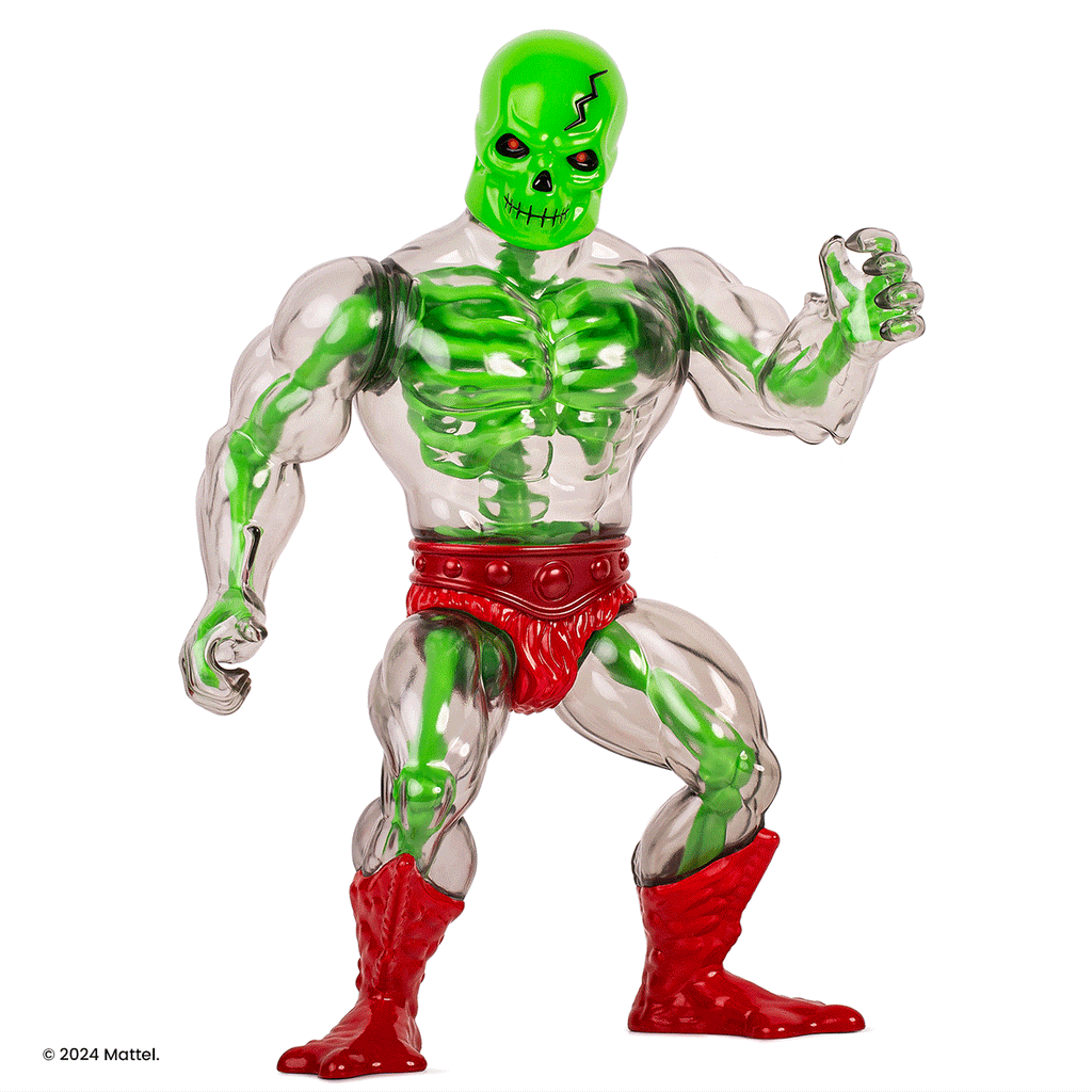 Masters of the Universe - Scareglow Soft Vinyl Figure - Necromancer Variant