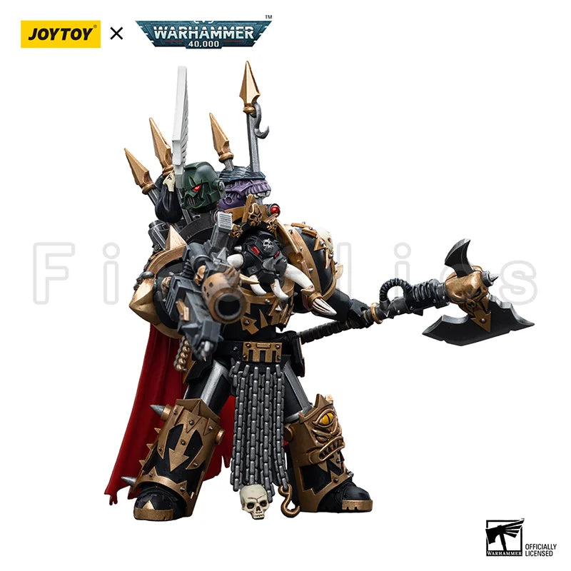 1/18 JOYTOY Action Figure 40K Black Templar Figures And Mecha Anime Collection Model Toy