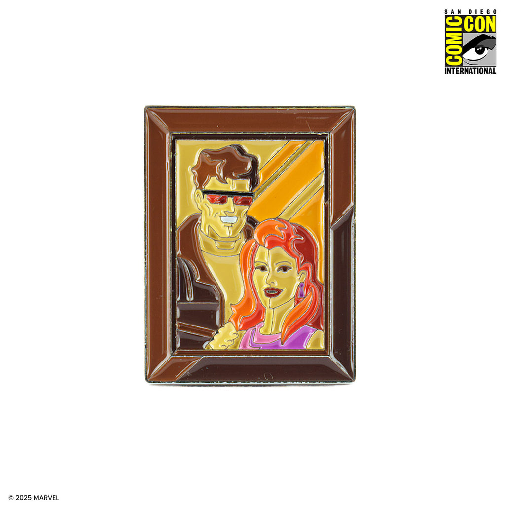 Scott & Jean Picture Enamel Pin