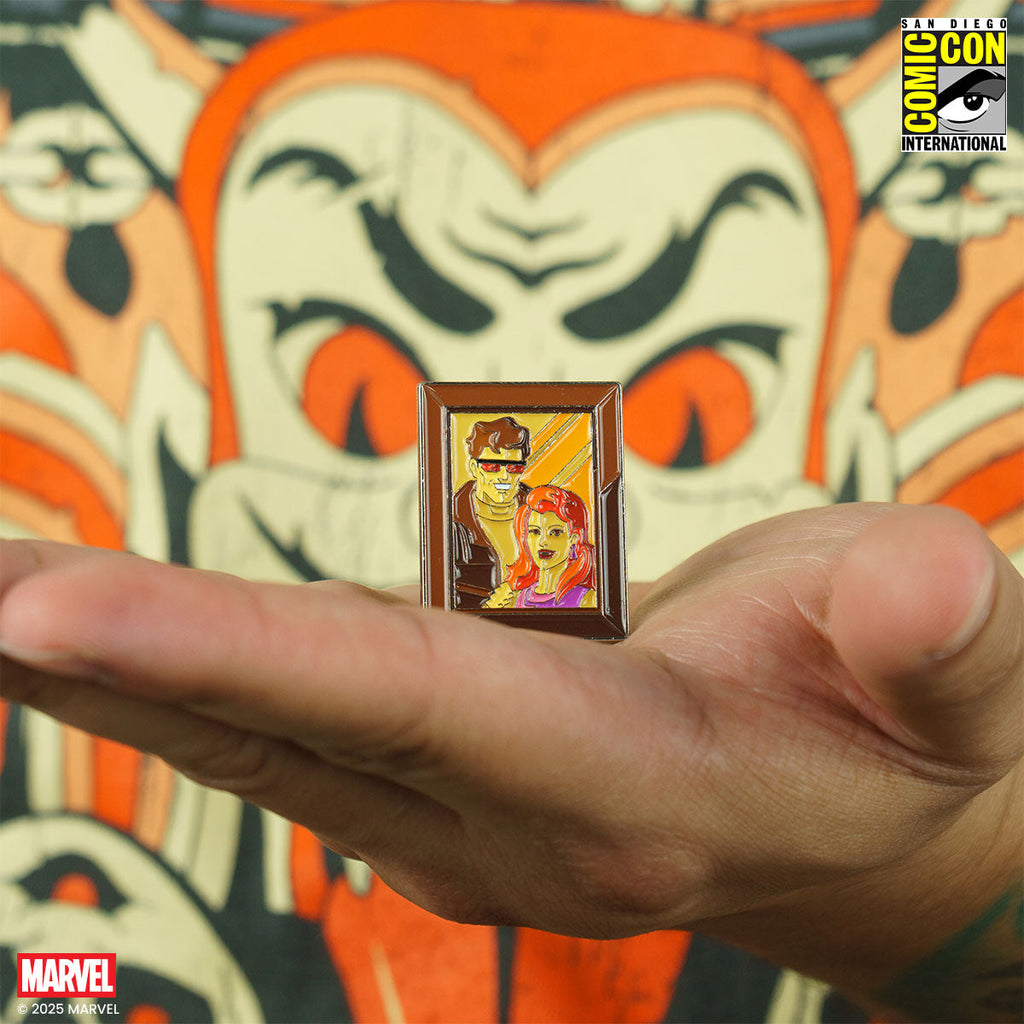 Scott & Jean Picture Enamel Pin
