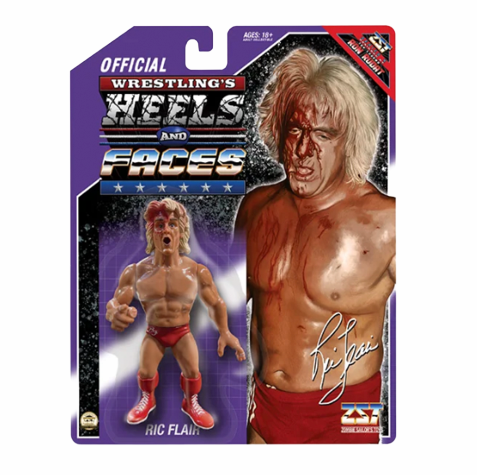 Bloody Ric Flair (ZST Heels & Faces, WWE) *Sealed*