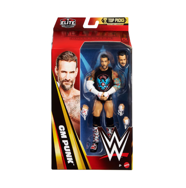 CM Punk Top Picks Wave 2 2026 (WWE Elites, Mattel) SEALED