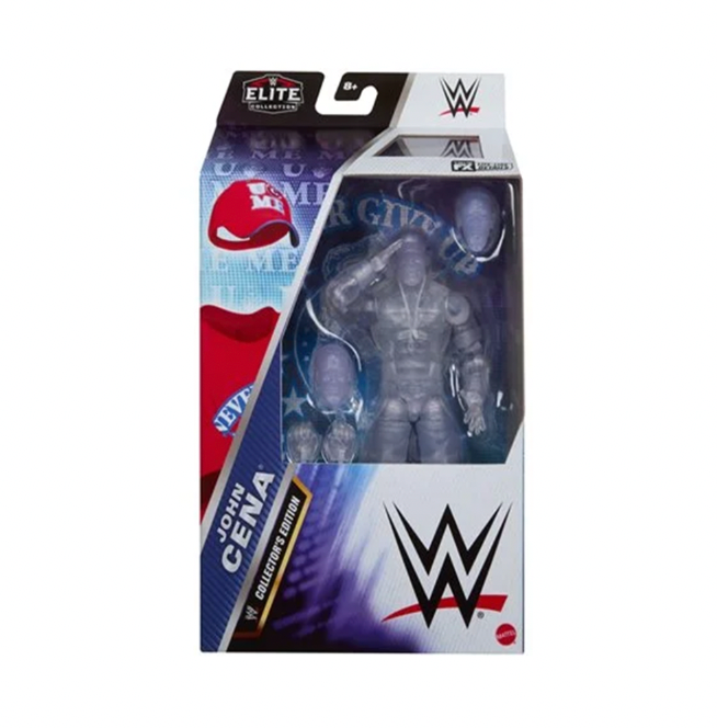 Transparent John Cena -Exclusive- (WWE Elites, Mattel) SEALED