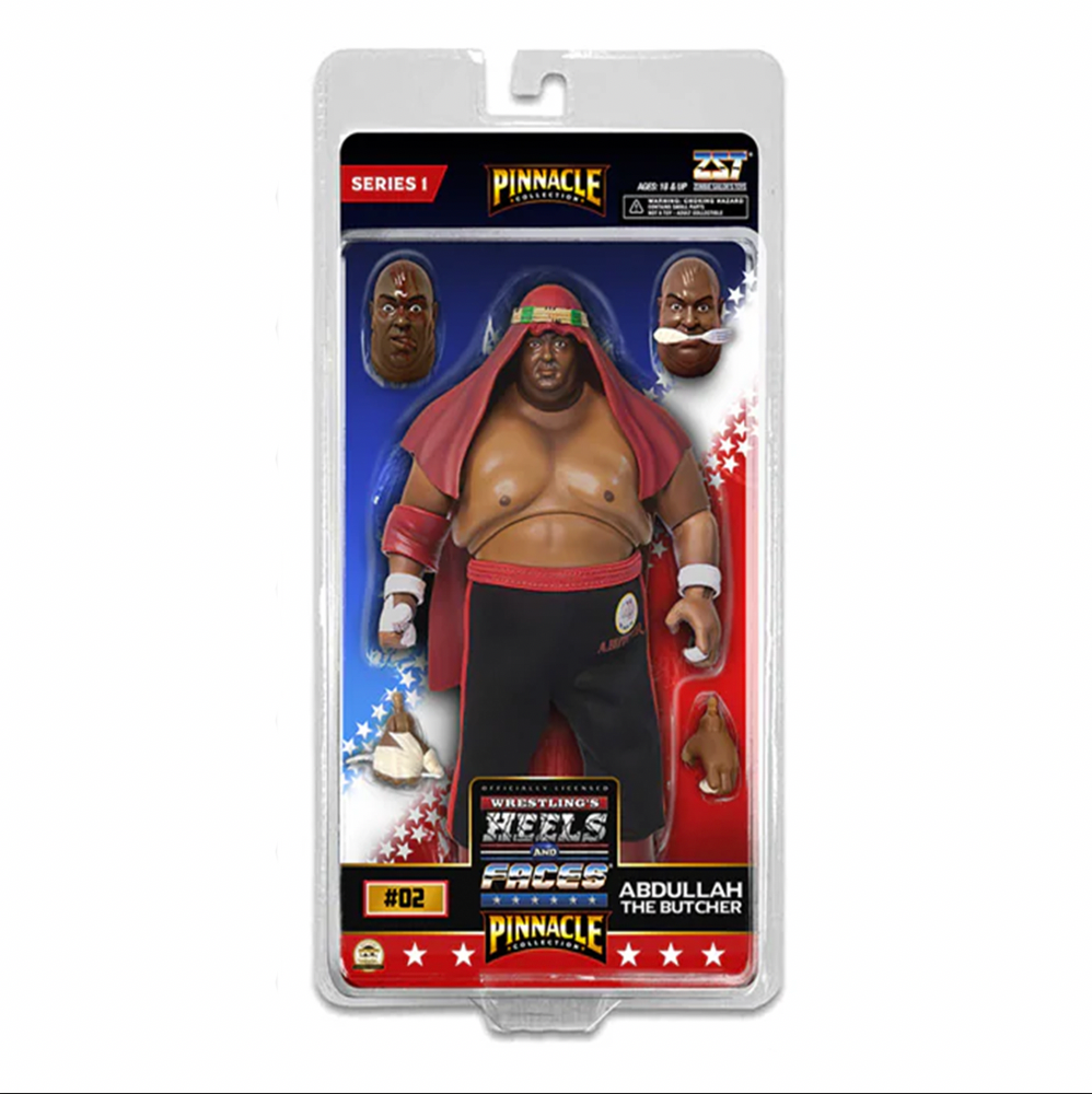 Abdullah the Butcher #2 -Pinnacle Collection- (ZST Heels & Faces, WWE) *Sealed*