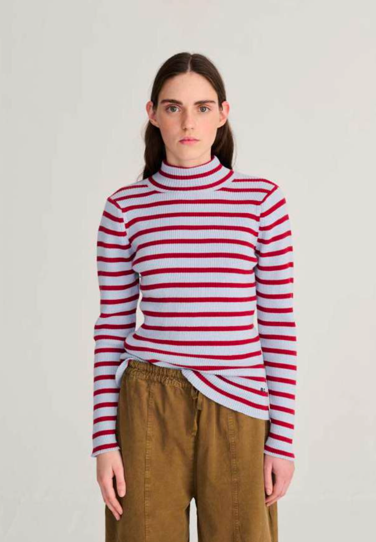 Bobo Choses Striped Turtleneck