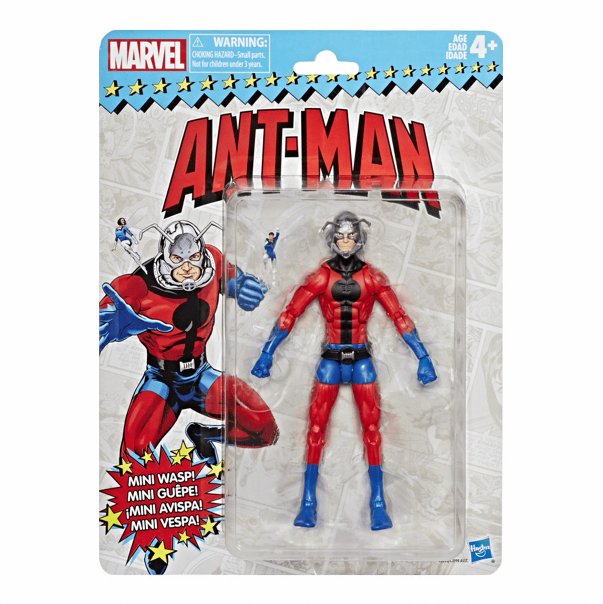 Ant-Man Retro Card (Marvel Legends Retro, Hasbro) *SEALED*