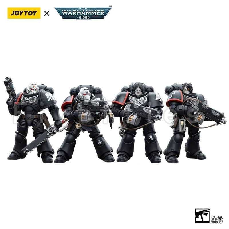 1/18 JOYTOY Action Figure 40K Raven Guard Intercessors Anime Model Toy