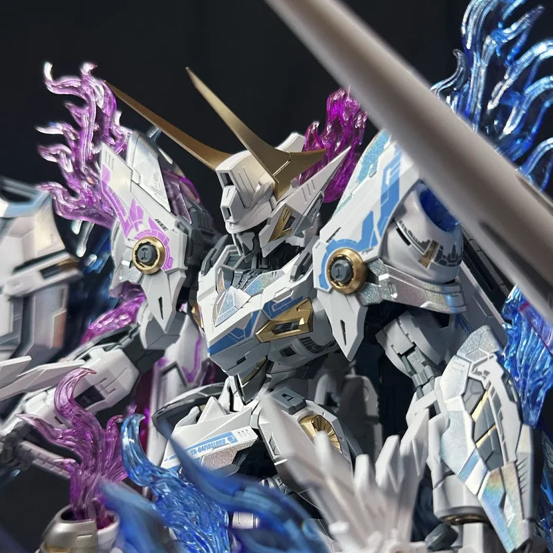 1/100 Snaa Blaze Emperor Ver. Phantom Flame Spirit Domestic Original Mecha Articulated Joints Model Ornament Action Figure Gift