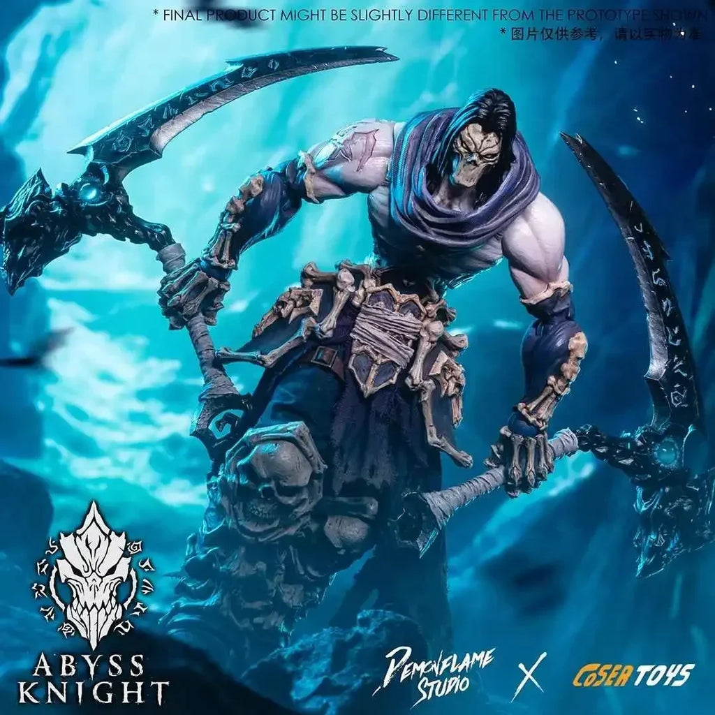 1/12th Scale Pemcvflame Studio X Cosertoys Darksiders 2 Death Movable Model Gk Toy Collect Abyss Knight Ad-005 Figure