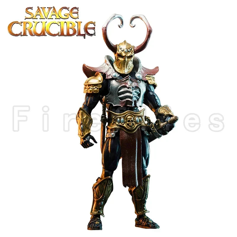 1/12 7inches Harbinger Studios Savage Crucible Action Figure Wave 2 Jaeger Nashom Krieger Whoman Barbarian Anime Model
