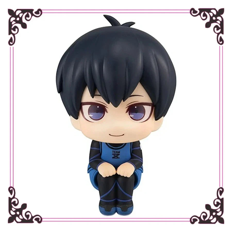 *10cm Blue Lock Anime Figure Look Up Isagi Yoichi/Nagi Seishiro Action Figure Bachira Meguru Figurine Collection Model Doll Toys