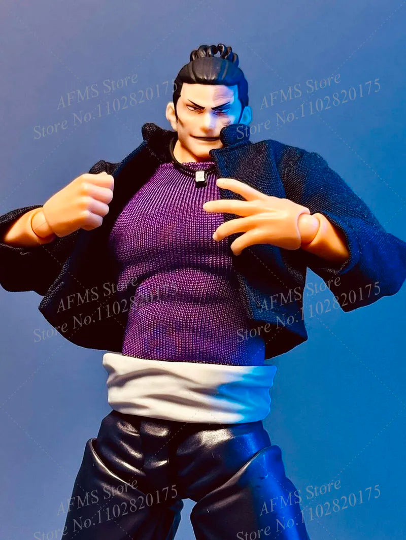 1/12 Scale Collectible Figure Fushiguro Toji T Shirt Pants Ryomen Sukuna Itadori Yuji Aoi Todo  Satoru Gojo Clothes Fit 6" Body