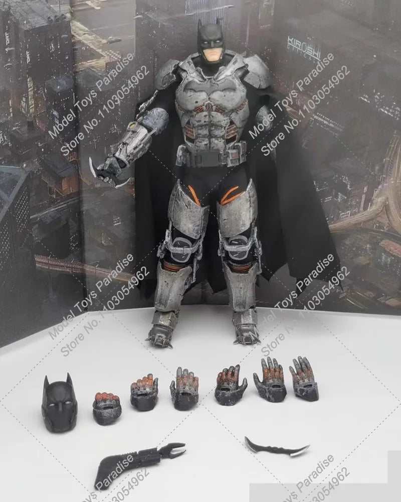 1/12 Male Soldier Avenge the Dark Mecha Hero Weapon Full Set 18cm Action Figure Collect Hobbies Gifts