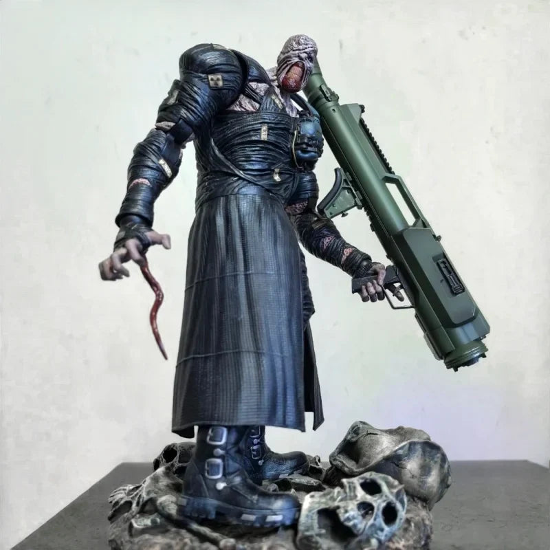 1/12 Patriot Resident Evl Nemesis-T Type Big Boss Action Figure Biohazard Original Game Collection Pvc Movable Model Toys Gift