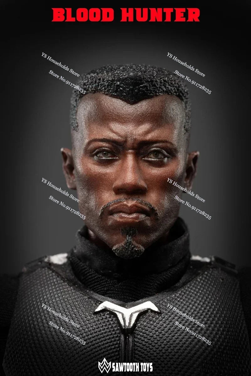1/12 Blood Hunter Windbreaker Man Action Figure Collection SAWTOOTH TOYS STM-20252 Double Head Sculpts 6inch Soldier Model Gifts