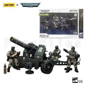 1/18 JOYTOY Action Figure 40K Astra Militarum Bombast Field Gun Malleus Rocket Launcher Anime Model Toy